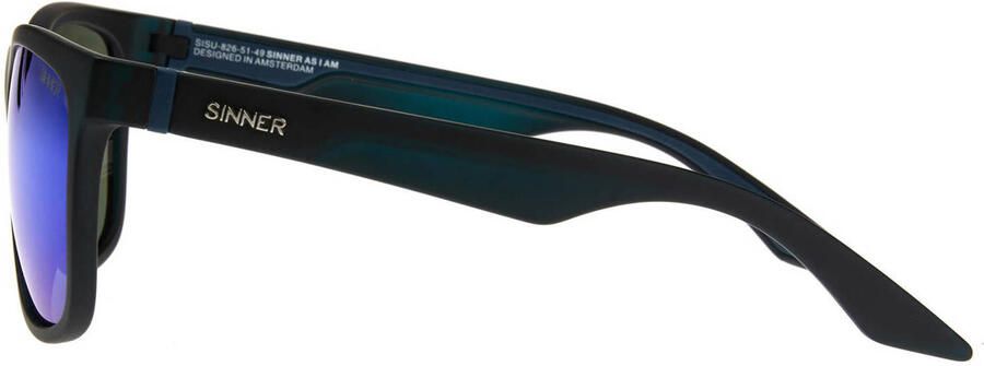 Sinner zonnebril Rockford zwart blauw - Foto 2