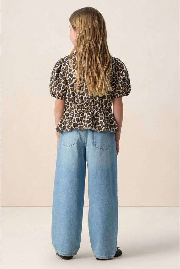 Sissy-Boy barrel high waist barrel jeans light blue denim - Foto 3