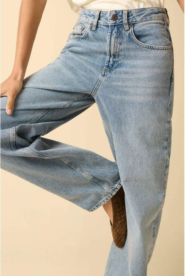 Sissy-Boy regular fit barrel jeans mediumblauw