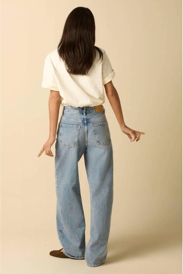 Sissy-Boy regular fit barrel jeans mediumblauw - Foto 3