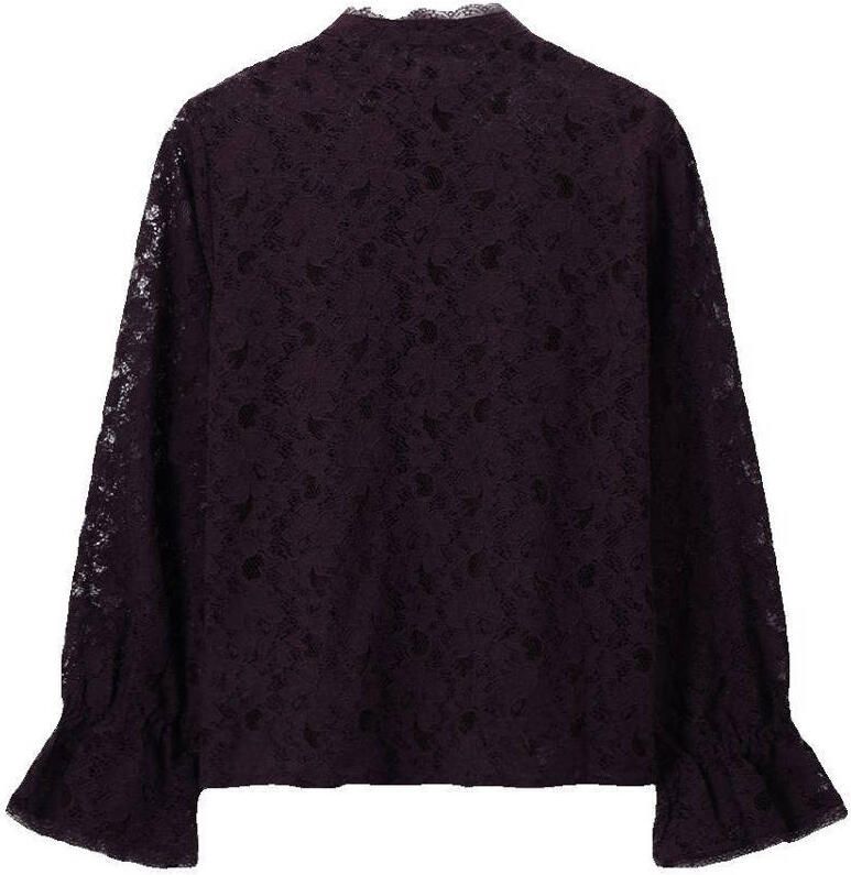 Sissy-Boy blouse donkerpaars - Foto 2