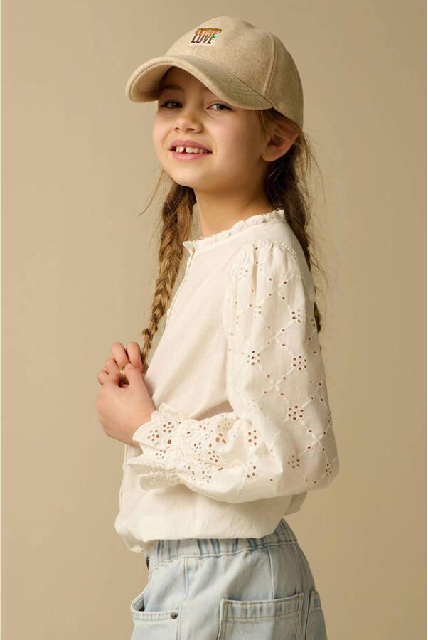 Sissy-Boy blouse wit broderie - Foto 2