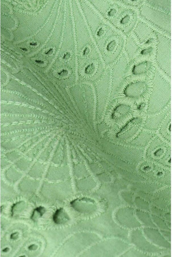 Sissy-Boy broderie blouse groen - Foto 2