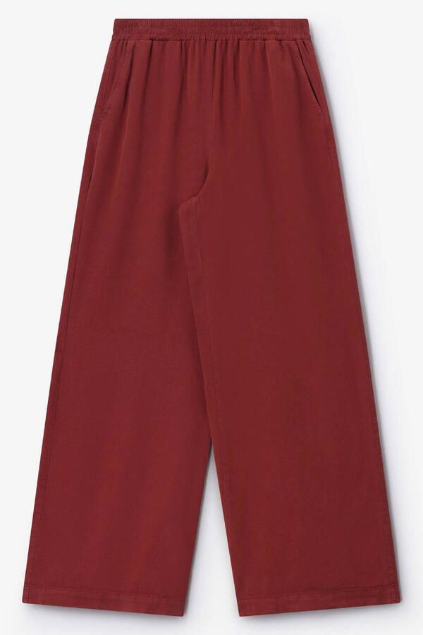 Sissy-Boy wide leg broek donkerrood