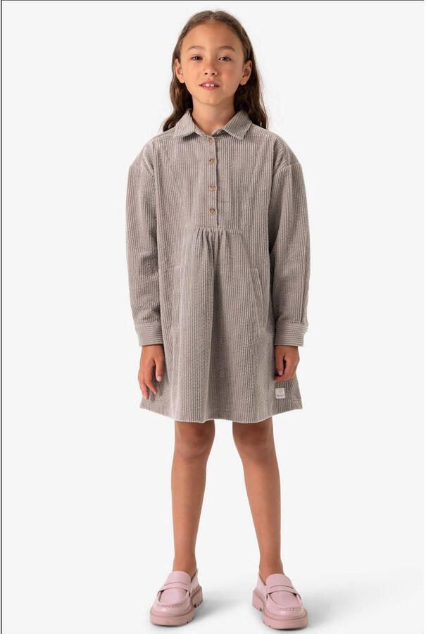 Sissy-Boy corduroy blousejurk lichtgroen - Foto 1
