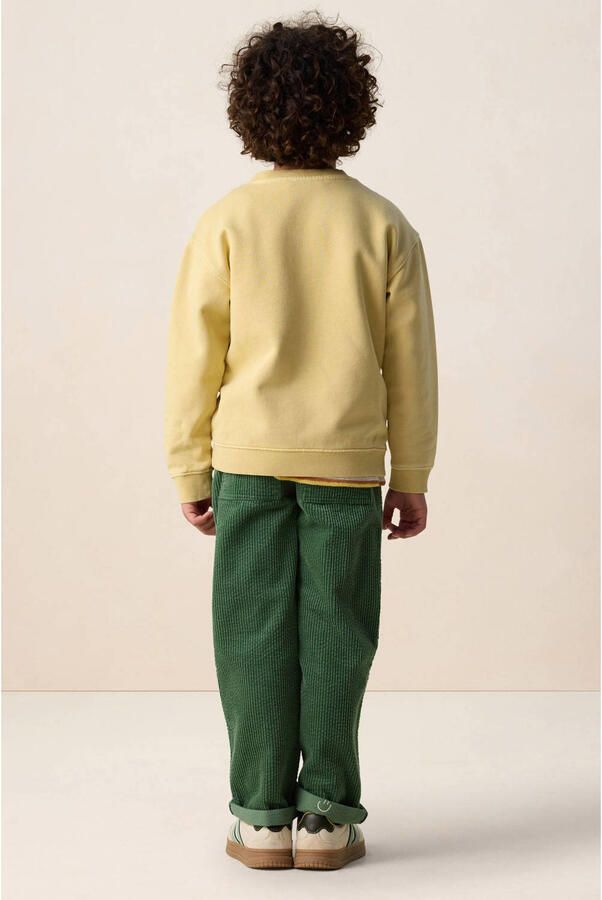 Sissy-Boy corduroy casual broek groen - Foto 3