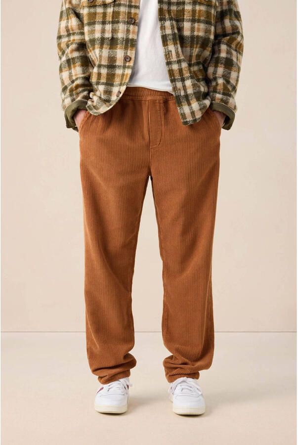 Sissy-Boy corduroy regular casual broek bruin