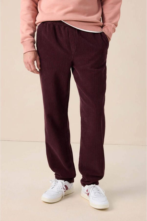 Sissy-Boy corduroy regular casual broek donkerbruin