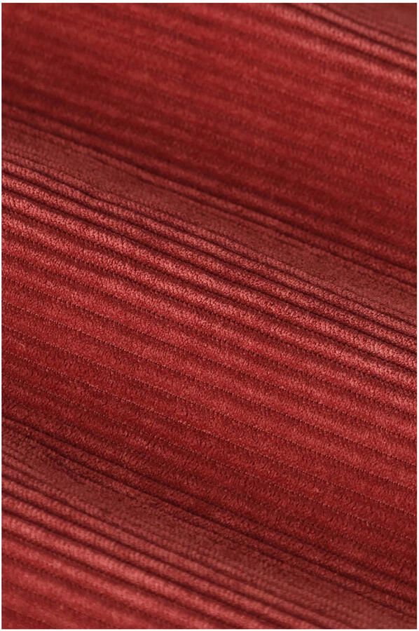Sissy-Boy corduroy wide leg high waist broek donkerrood - Foto 2