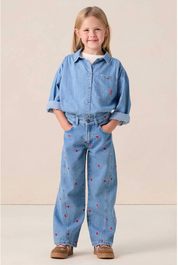 Sissy-Boy denim blouse medium blue denim - Foto 3