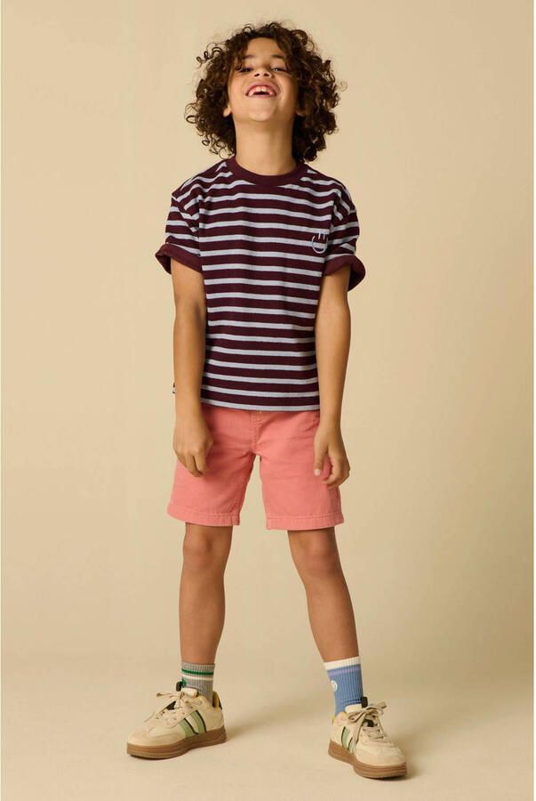 Sissy-Boy denim short koraalrood - Foto 3