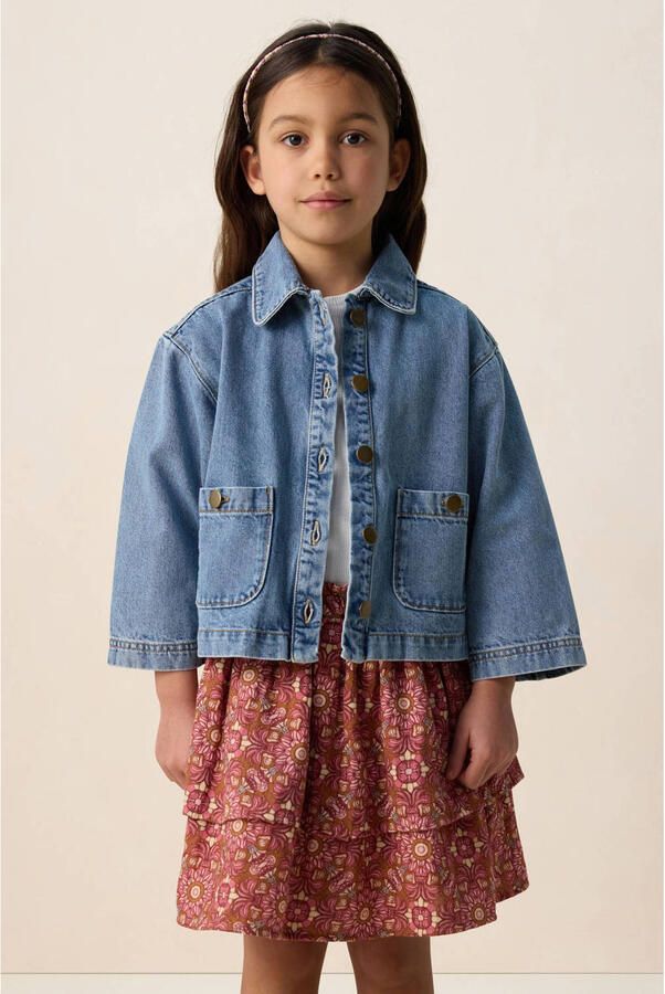 Sissy-Boy denim spijkerjas medium blue denim