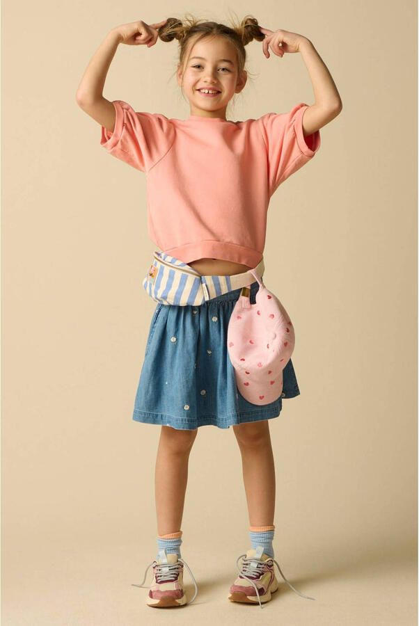 Sissy-Boy gebloemde korte rok blauw - Foto 2