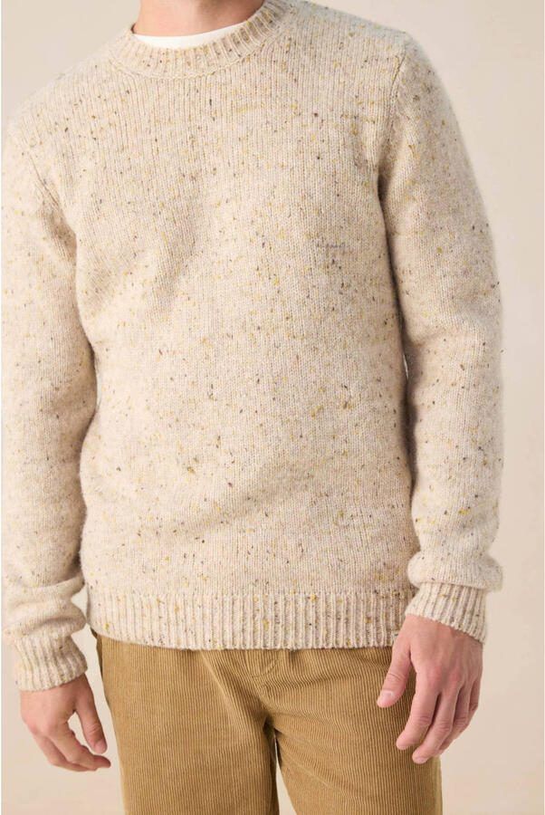Sissy-Boy gebreide trui met wol beige - Foto 3