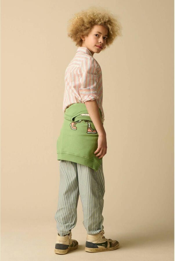 Sissy-Boy gestreept casual overhemd oranje - Foto 2