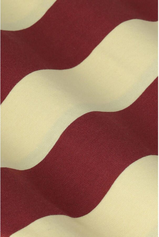 Sissy-Boy gestreept T-shirt donkerrood - Foto 2