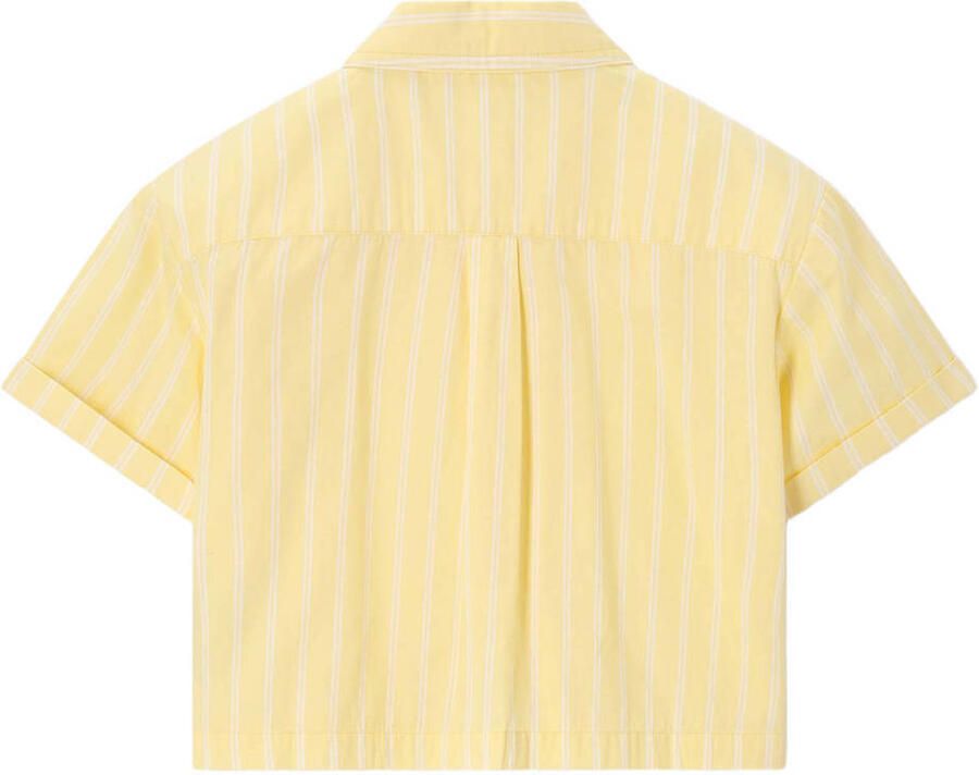 Sissy-Boy gestreepte blouse geel - Foto 2