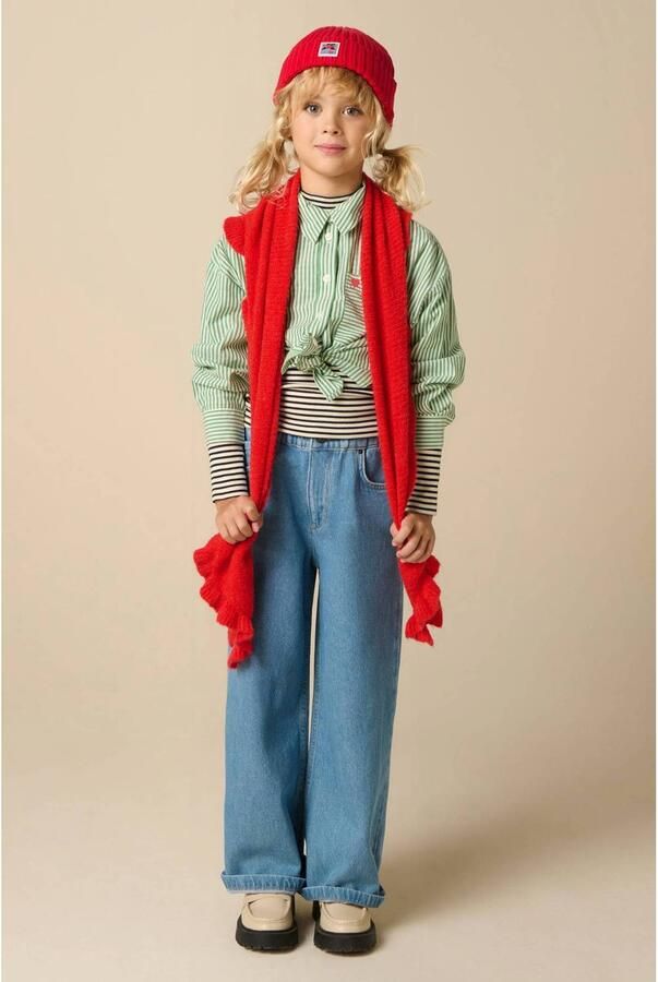 Sissy-Boy gestreepte blouse groen