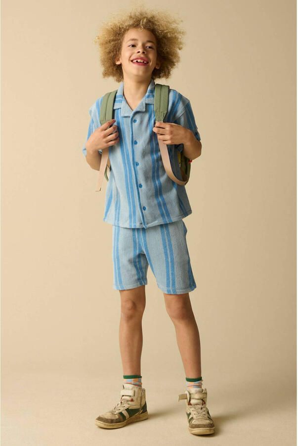 Sissy-Boy gestreepte overhemd blauw
