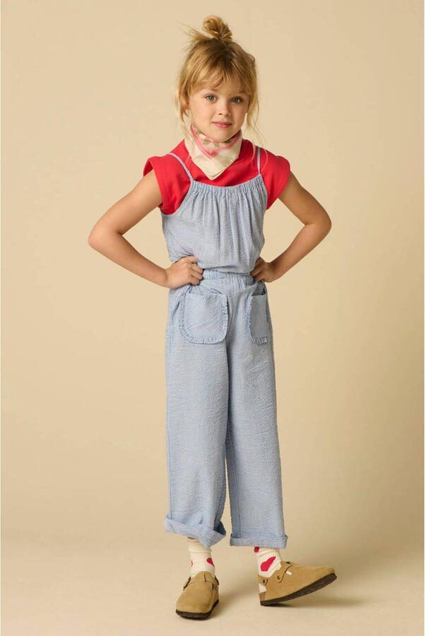 Sissy-Boy gestreepte jumpsuit blauw