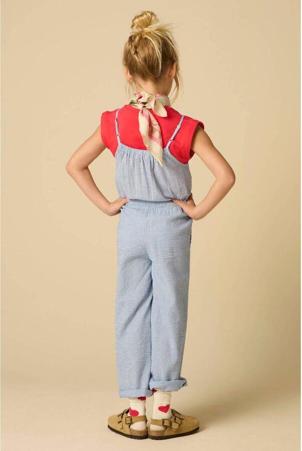 Sissy-Boy gestreepte jumpsuit blauw - Foto 2