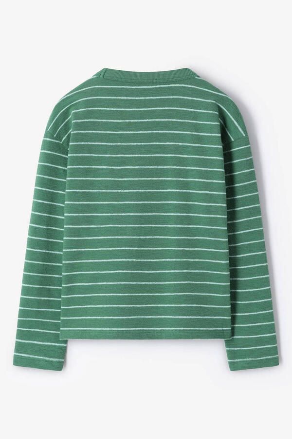Sissy-Boy gestreepte longsleeve donkergroen - Foto 3