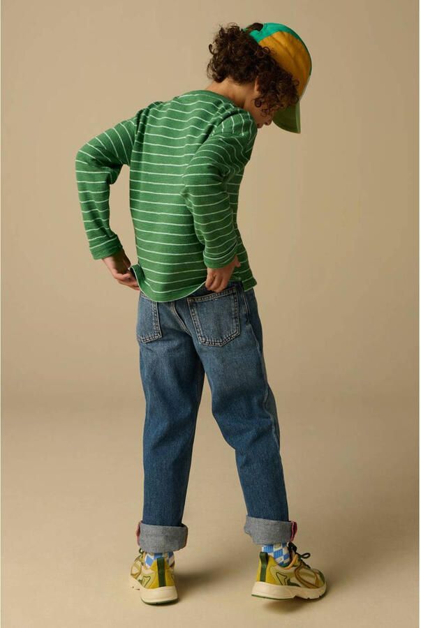 Sissy-Boy gestreepte longsleeve donkergroen - Foto 2