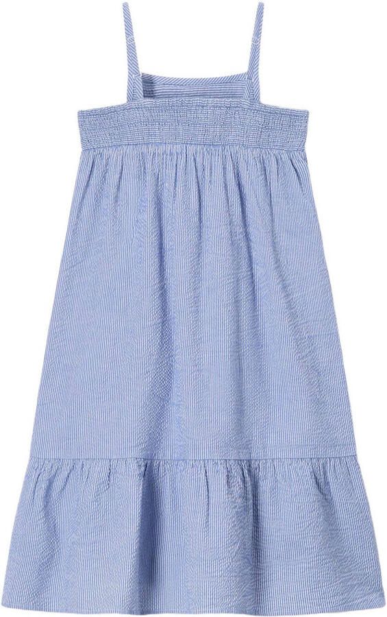 Sissy-Boy gestreepte maxi zomerjurk blauw - Foto 3
