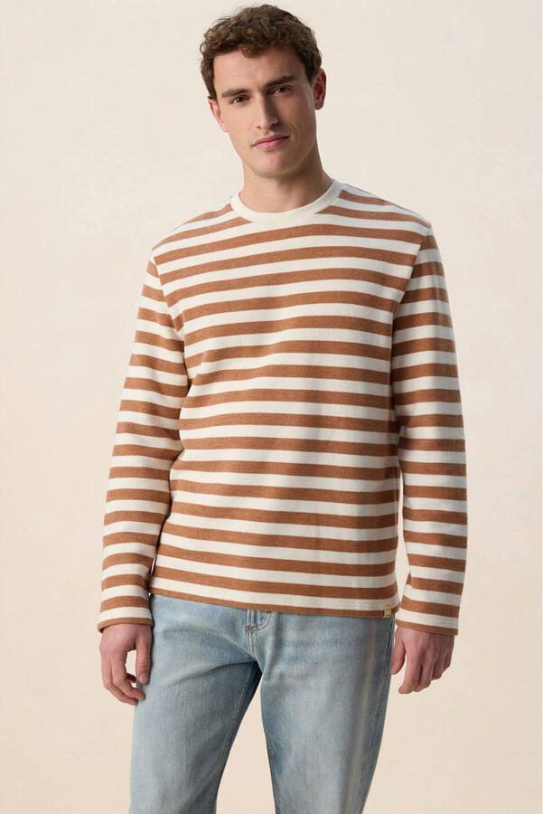 Sissy-Boy gestreepte sweater bruin