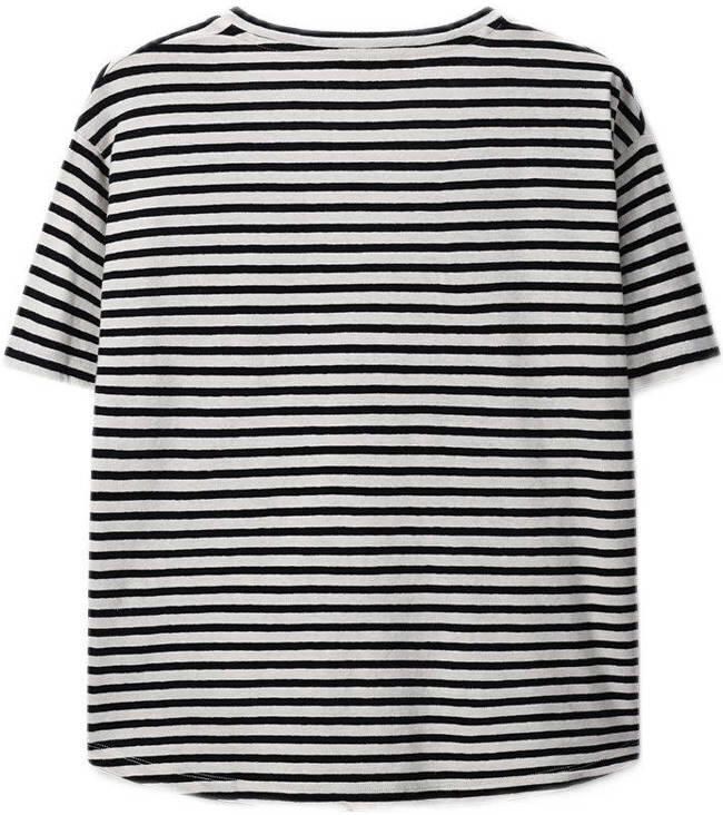 Sissy-Boy gestreepte T-shirt zwart - Foto 2