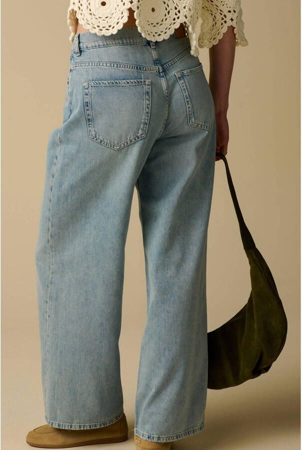 Sissy-Boy high waist wide leg jeans blauw - Foto 3
