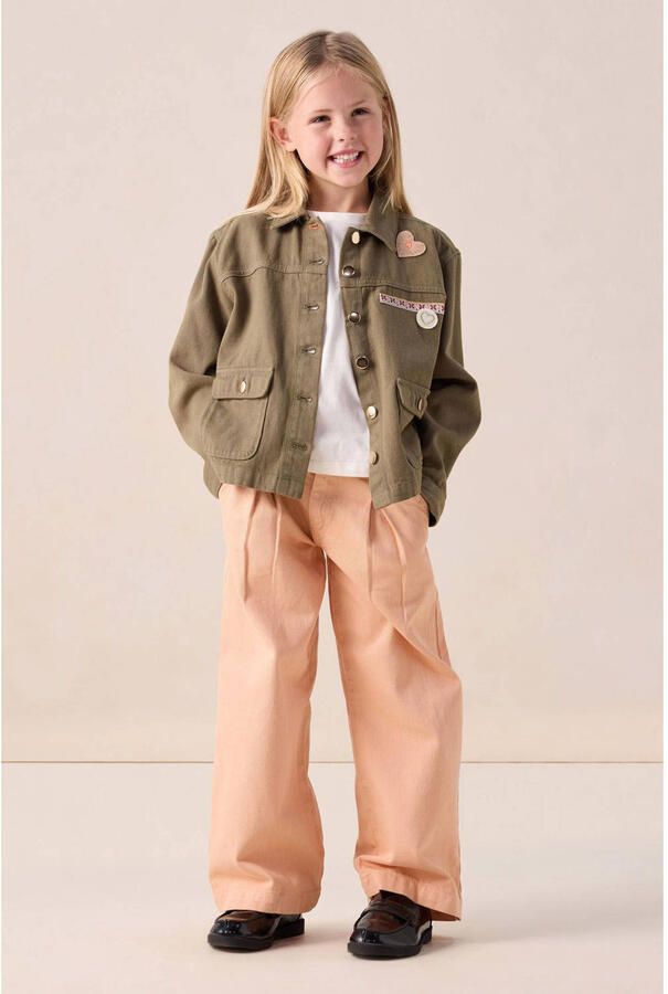 Sissy-Boy high waist wide leg jeans oranje - Foto 2