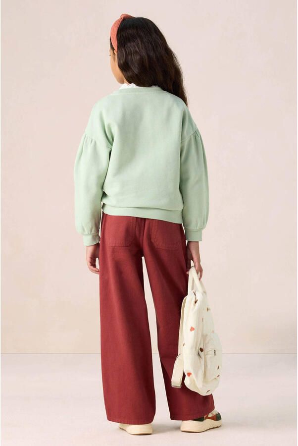 Sissy-Boy high waist wide leg jeans rood - Foto 3