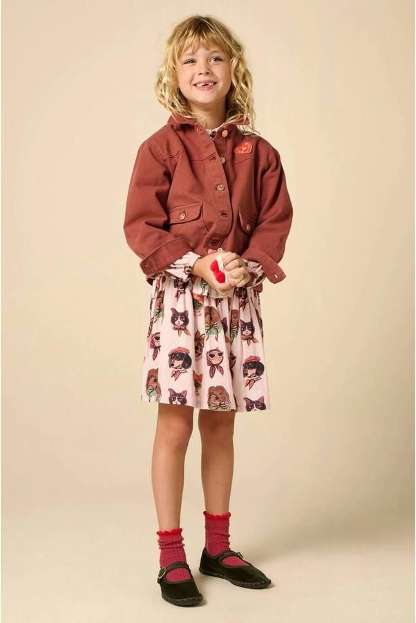 Sissy-Boy spijkerjas donkerrood