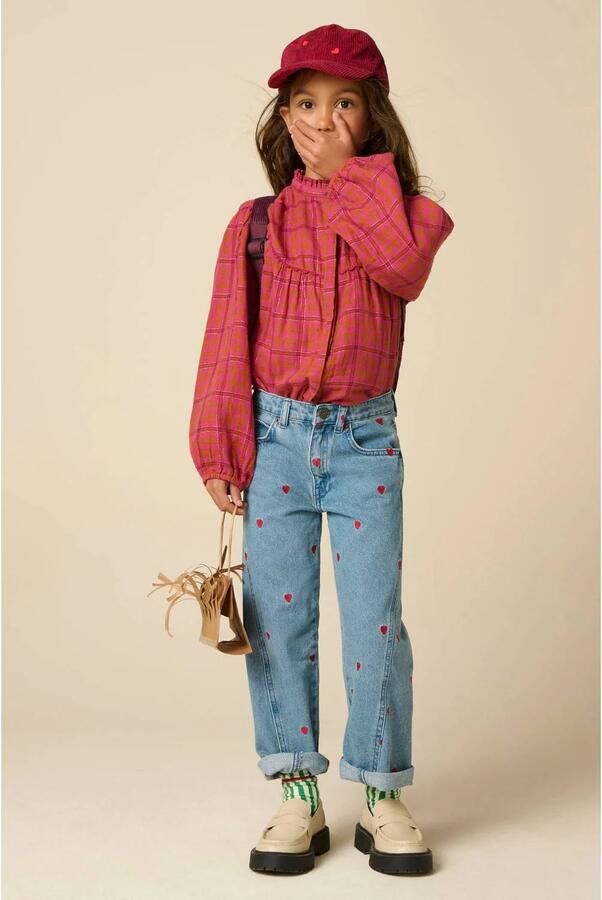 Sissy-Boy blouse donkerroze