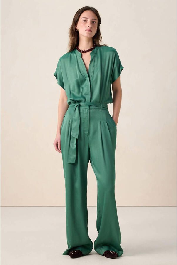 Sissy-Boy jumpsuit donkergroen