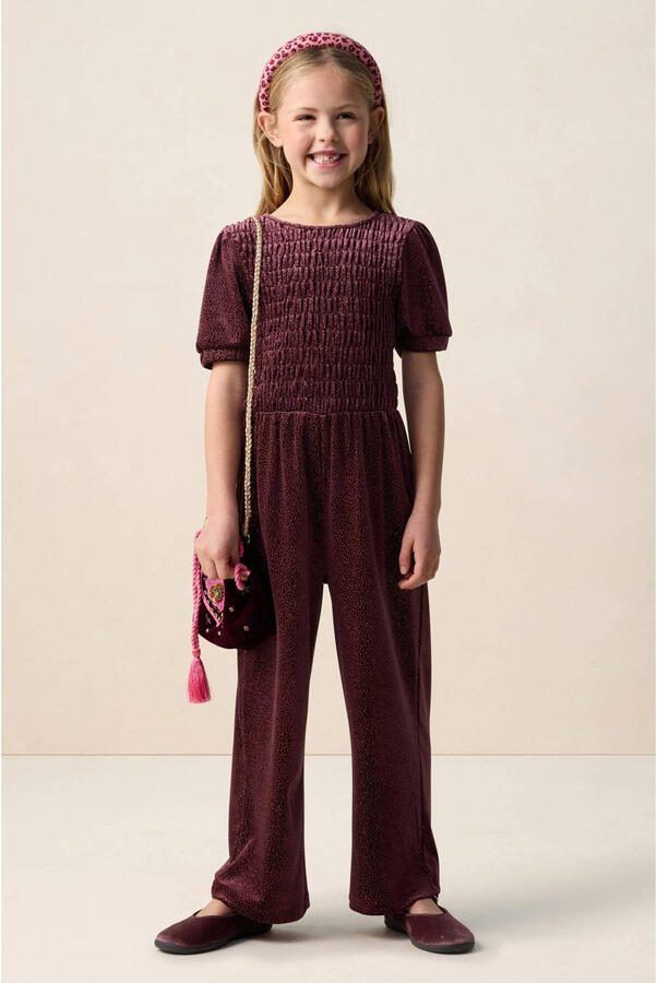 Sissy-Boy jumpsuit donkerrood - Foto 3