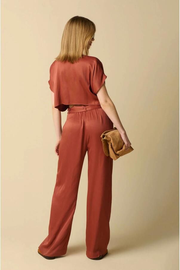 Sissy-Boy jumpsuit donkerrood - Foto 2