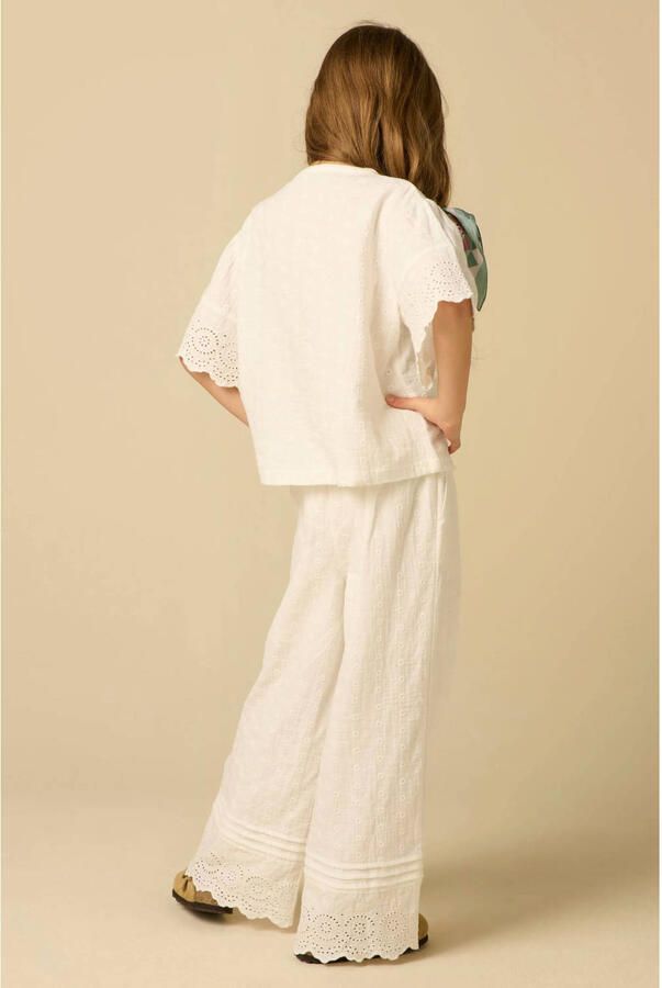 Sissy-Boy junior broderie blouse wit - Foto 3