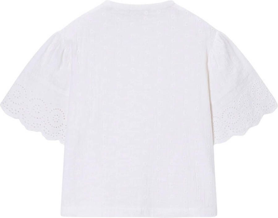 Sissy-Boy junior broderie blouse wit - Foto 2