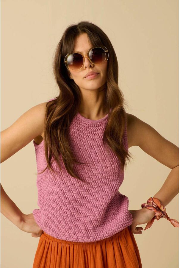 Sissy-Boy katoenen top roze