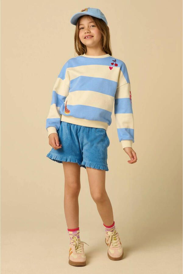 Sissy-Boy korte broek met ruches blauw