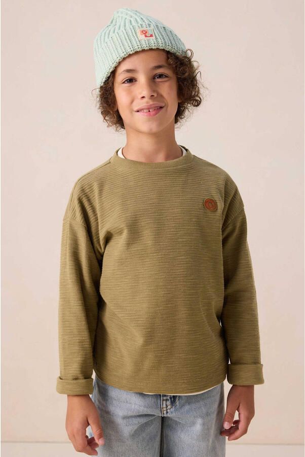 Sissy-Boy longsleeve lichtbruin