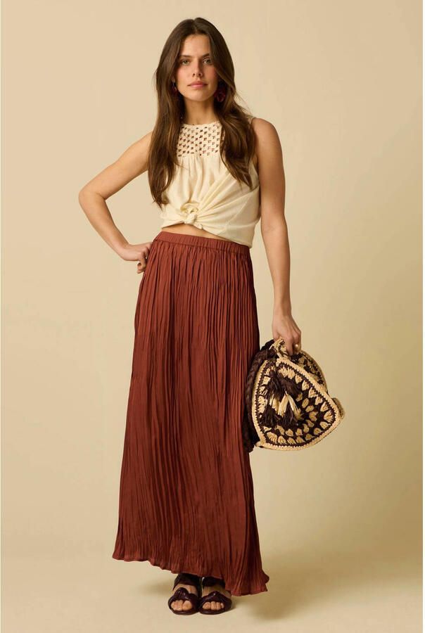 Sissy-Boy midi rok donkerrood