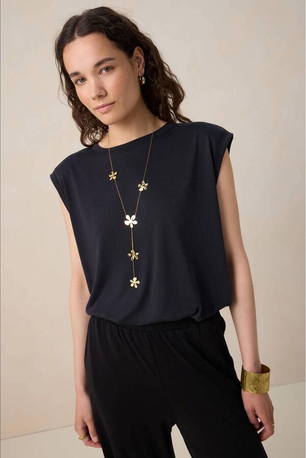 Sissy-Boy mouwloze top zwart