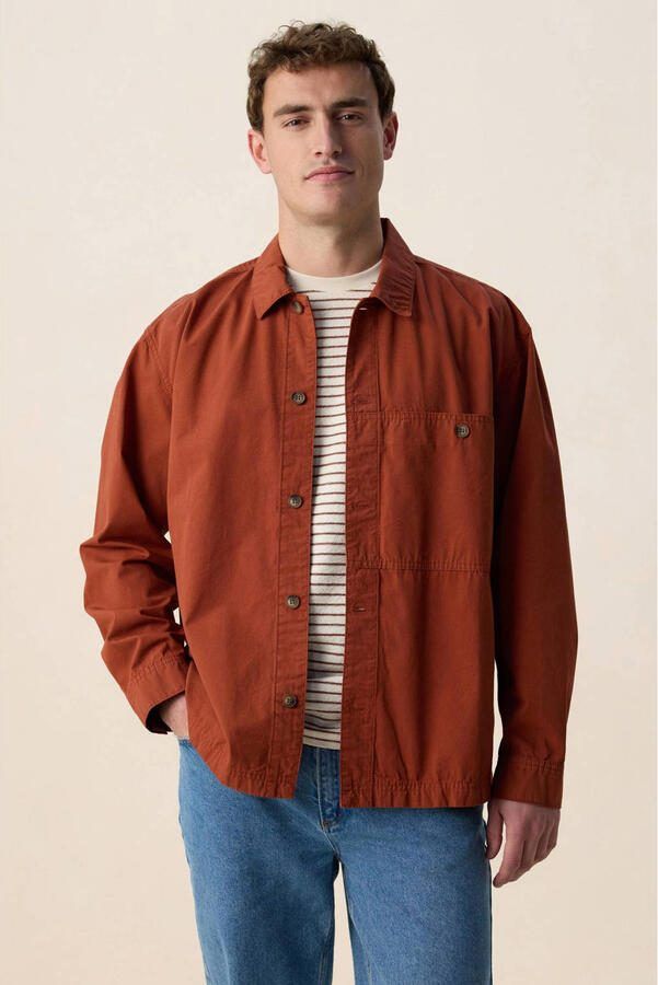 Sissy-Boy overshirt donkerrood