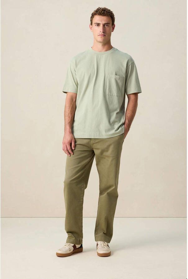 Sissy-Boy oversized T-shirt grijsgroen
