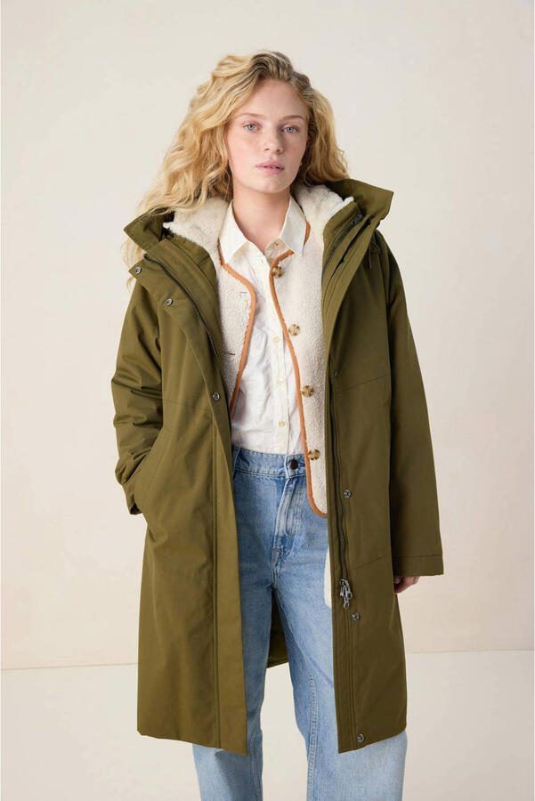 Sissy-Boy parka donkergroen