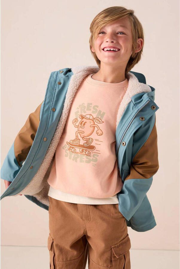 Sissy-Boy regenjas herfst blauw