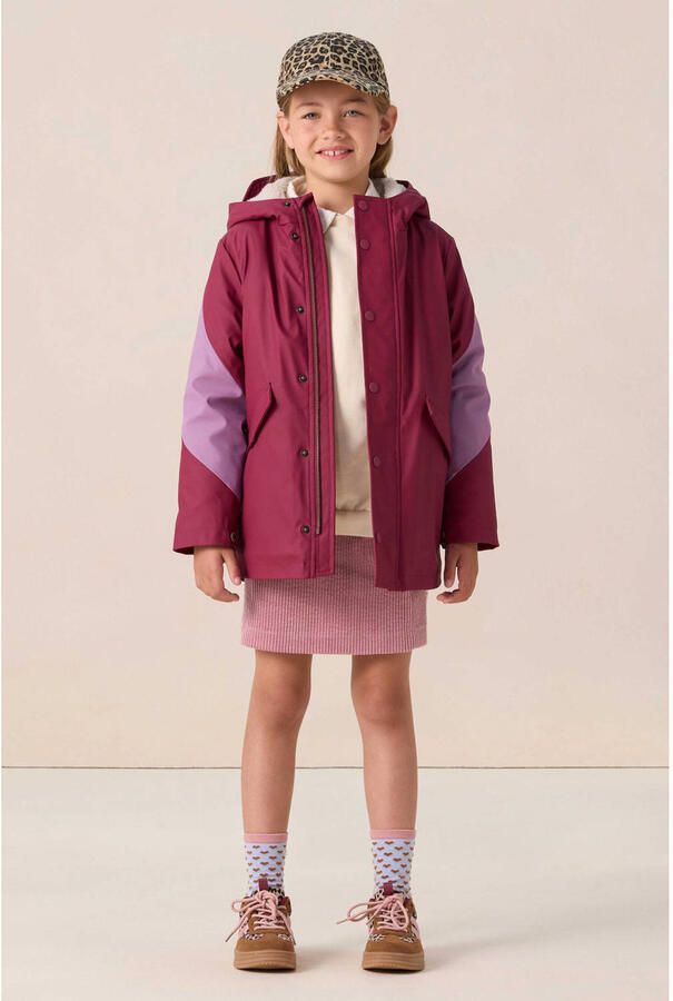 Sissy-Boy regenjas herfst donkerrood
